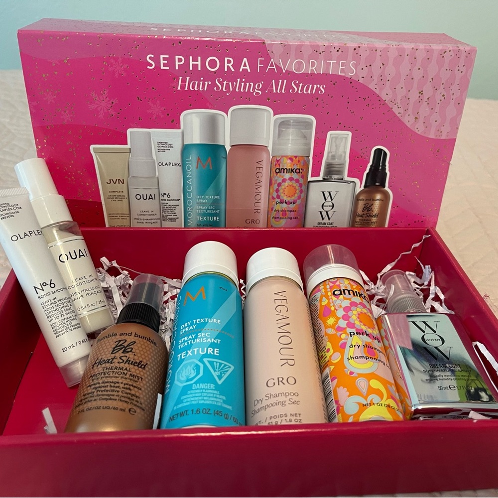 Sephora Favorite hair styling all star